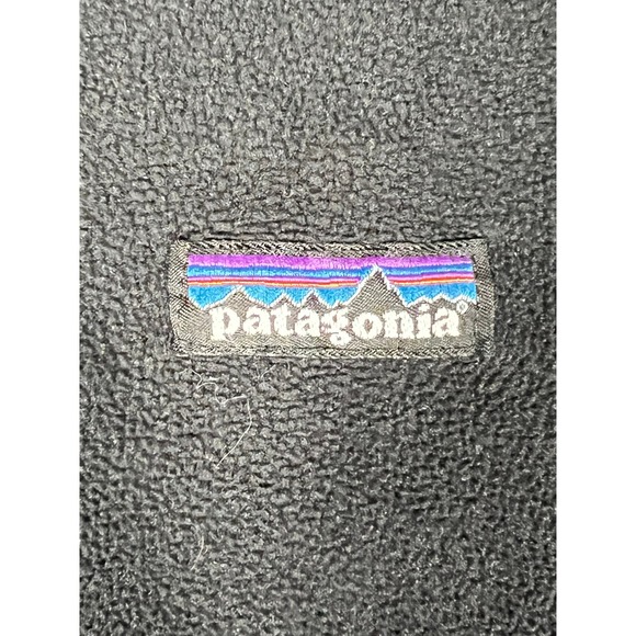 Patagonia Mens Synchilla Quarter Zip Fleece Pullover Black Medium - Picture 9 of 16